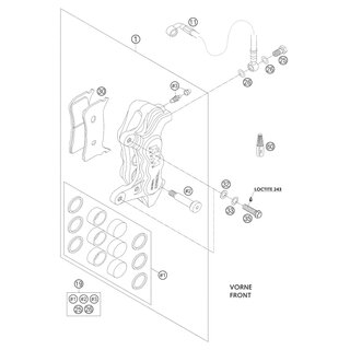 JUEGO PASTILLAS DE FRENO FR.SINTER 1100R2