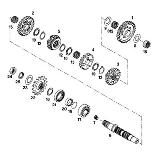 JUNTA TRICA 25,00X2,00 SILICONA