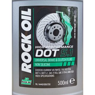 L�quido de frenos Rock OIL Dot 5.1 500Ml