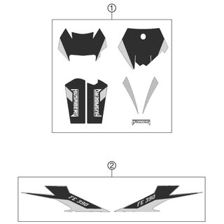 DEKORSATZ HUSABERG FE/FX  2011