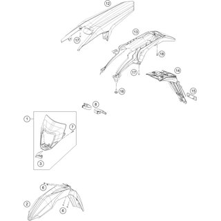 NUMMERNTAFELTRGER OBEN