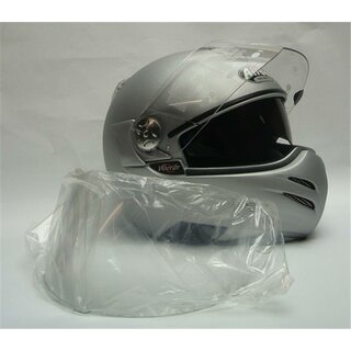 Airoh Warrior RS Color mattsilber + 1x Visier klar