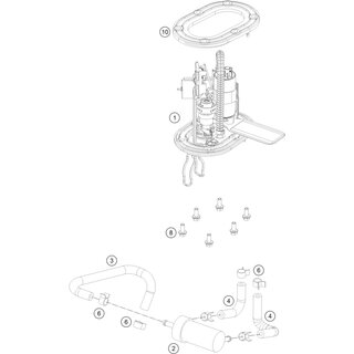 JUNTA DE LA BOMBA DE COMBUSTIBLE