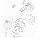 PORTA MATRICULA PARTE SUPERIOR PARTE