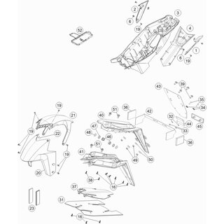 PORTAMATRICULA BAJA PARTE