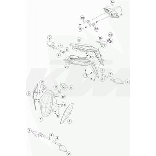 R�cklicht�1290 Superduke SAE