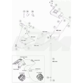 Halteblech AKF Ventil