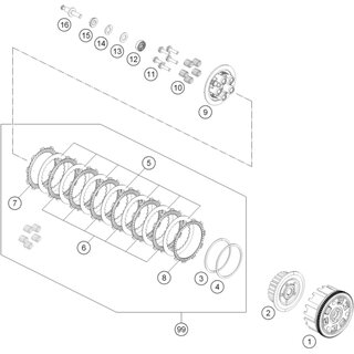 HH TORNILLO DE COLLARN M6X25