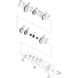 ENGRANAJE 5 TRANSMISIN