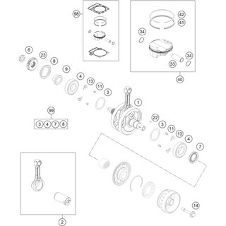 CIGEAL REP. KIT SX-F 13-15