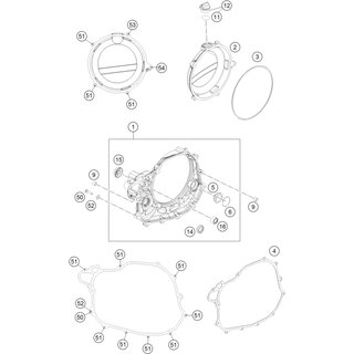 JUNTA DE LA TAPA DEL EMBRAGUE