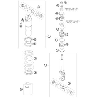 KIT REPARACIN RODAMIENTOS 50 SX 07