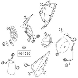 KIT PROTECTOR CONTRA SALPICADURAS 85/65