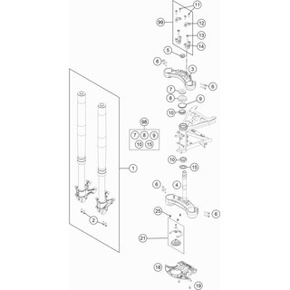 STEARING HEAD REP. KIT ADV 13