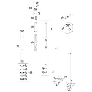 REP.KIT ANILLOS JUNTA RC8R