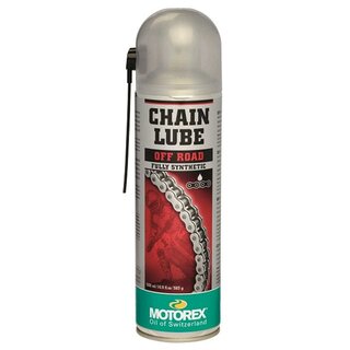 Motorex Chain Lube Off Road Spray para cadenas 500 ml