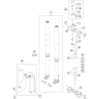 KIT SOPORTE MANILLAR D28/H36