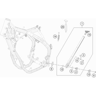 SOPORTE DE MUELLE EXC 16