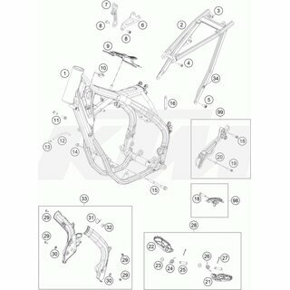 Rahmen 794P2 Schwarz