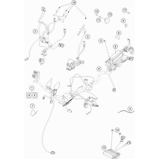 MAZO DE CABLES INSTRUMENTOS