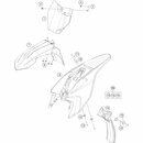 PLACA DE MATRCULA 50 SX BLANCA