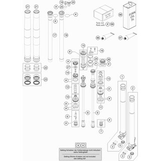 Kit reparacin horquilla 48mm