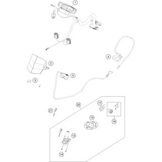 CAJA DE LA BATERA DE LA CERRADURA CPL.