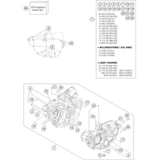 CAJA DEL MOTOR CPL. 250