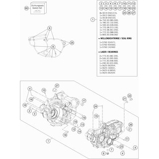 CAJA DEL MOTOR CPL.