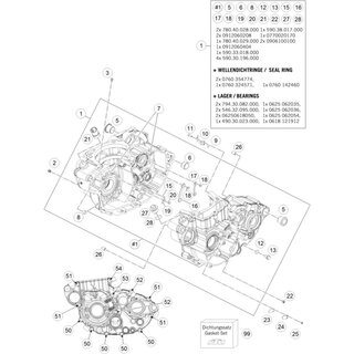 CAJA DEL MOTOR CPL.