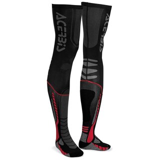 Acerbis Strmpfe X-Leg Pro Schwarz Rot