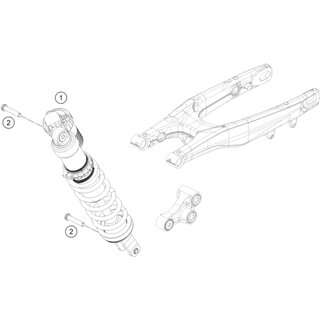 MONOSHOCK 250 SX-F 2017