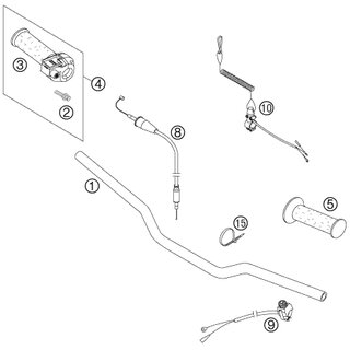 TWIST GRIP TAPA DOMINO