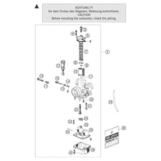 MUELLE PARA TORNILLO DE AJUSTE DE AIRE