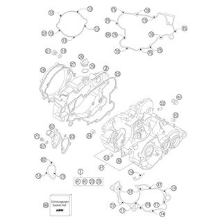 CAJA MOTOR CPL. 85 SX 2003