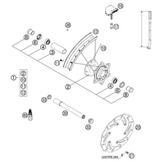 RADIO M4,5X230-15G 21 DDE