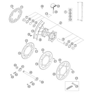 DISCO DE FRENO TRASERO D=220MM 03