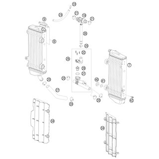 RADIADOR IZQUIERDO VW1595 08