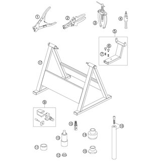 SOPORTE PARA DESMONTAJE DE MOTORES
