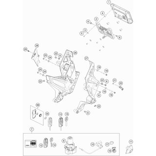 SOPORTE DEL ASIENTO DEL PASAJERO