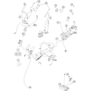 MAZO DE CABLES INSTRUMENTOS