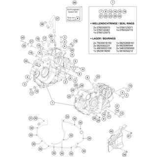 CAJA DEL MOTOR CPL.