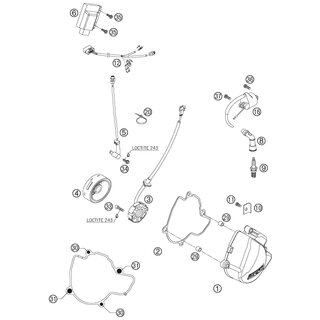 UNIDAD CDI 250 SX-F 08