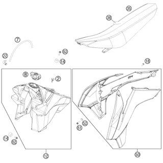 KIT SPOILER SX 2015