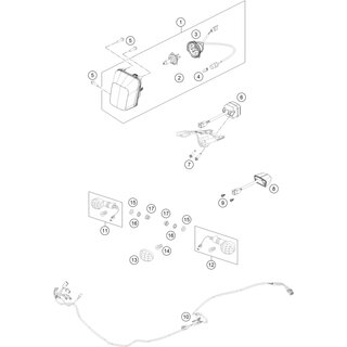 MAZO DE CABLES DE INTERMITENTES