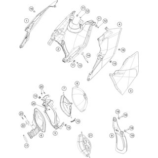 PARTE DELANTERA DEL AIRBOX