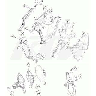Filterkastenseitenabdeckung