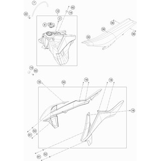 KIT SPOILER WXC/XC-W 17