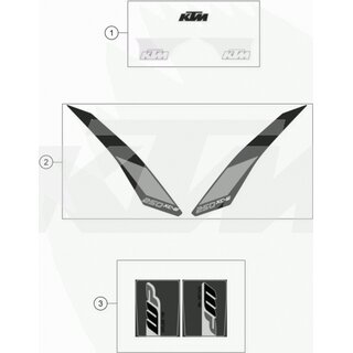 AUFKL.S. SPOILER 250 XC-W 17