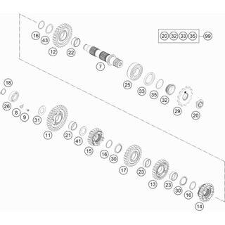 PIN MOTOR 14Z